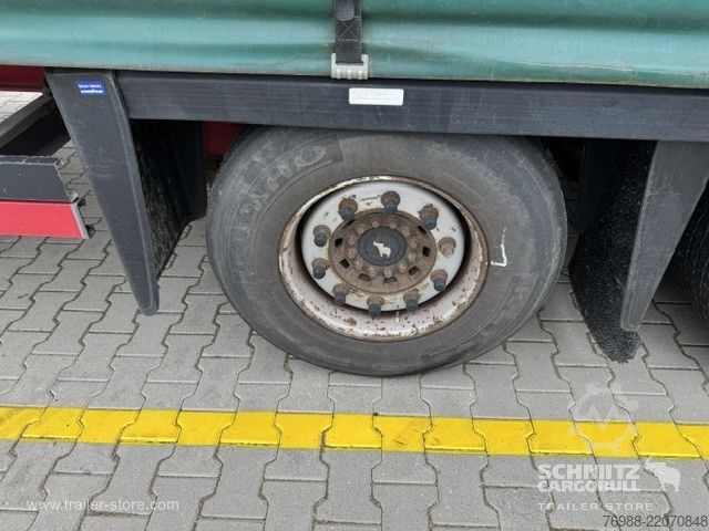 Semi-reboque aberto com lona Schmitz Cargobull Curtainsider Mega