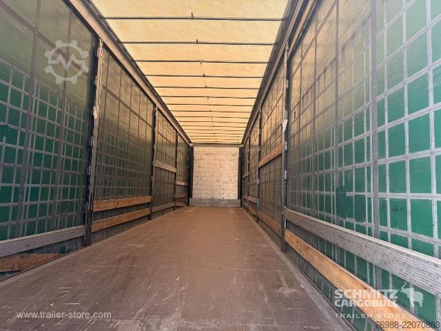 Semi-reboque aberto com lona Schmitz Cargobull Curtainsider Mega