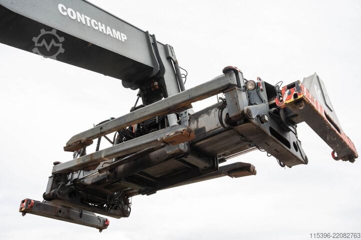 Volle container reachstacker Kalmar DRF450-70C5XS
