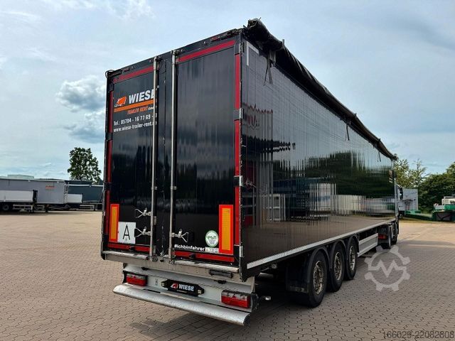 Naczepa z ruchomą podłogą KRAKER Schubboden 10 mm Boden, sehr sauber