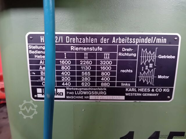  Hestika Zentrierbohrmaschine