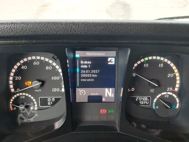 平ボディトラック MERCEDES-BENZ Arocs 2640 6X2 + Hiab XS 477 Hipro