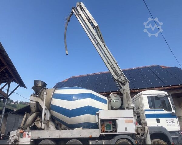 Betono maišyklė su siurbliu MAN TGA 37.360 8X4 BB