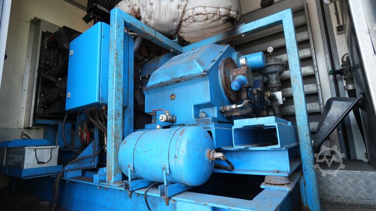βαλίτσα Mercedes-Benz AXOR 2529 6x2 Closed box with Woma high pressur...