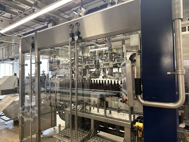 Macchina per la produzione di bevande Bottling Krones Carbonated Bottling Line PET Aseptic bottling