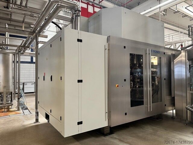 Macchina per la produzione di bevande Bottling Krones Carbonated Bottling Line PET Aseptic bottling