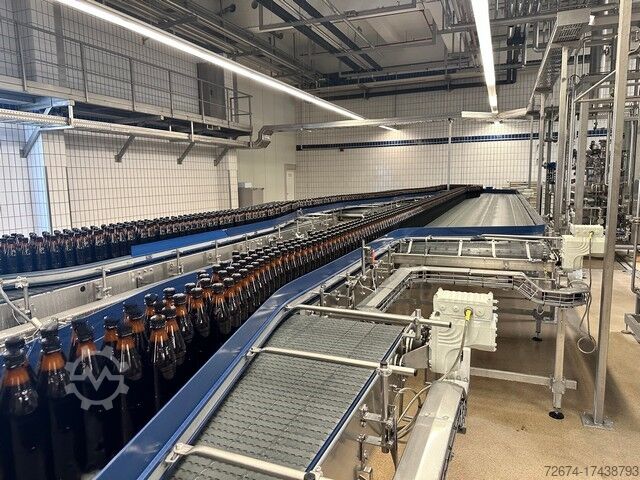 Macchina per la produzione di bevande Bottling Krones Carbonated Bottling Line PET Aseptic bottling