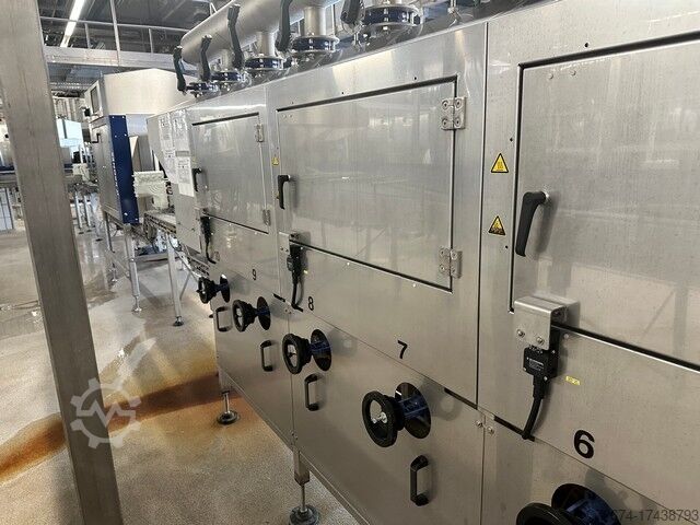 Macchina per la produzione di bevande Bottling Krones Carbonated Bottling Line PET Aseptic bottling