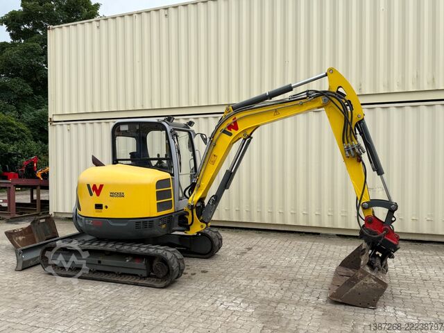 Мини багер WACKER EZ53 / 2017 BJ / 1.254 H / MS08