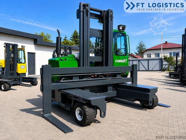 Fjögurra leiða lyftarar Combilift C8000 DIESEL DUPLEX WIDE FORK POSITIONER