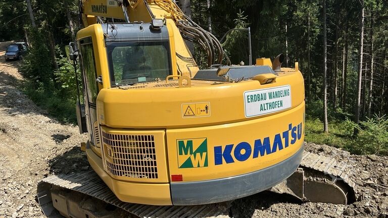 Graafmachine op rupsbanden Komatsu PC228US-LC-8