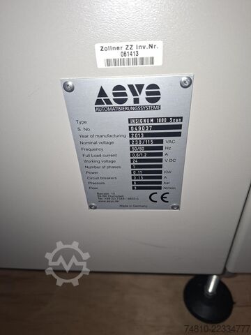 Tecnologia de montagem ASYS Insignum 1000