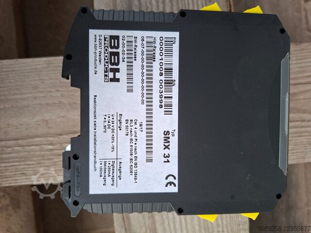 Modul keamanan untuk kontrol mesin BBH Products SMX31