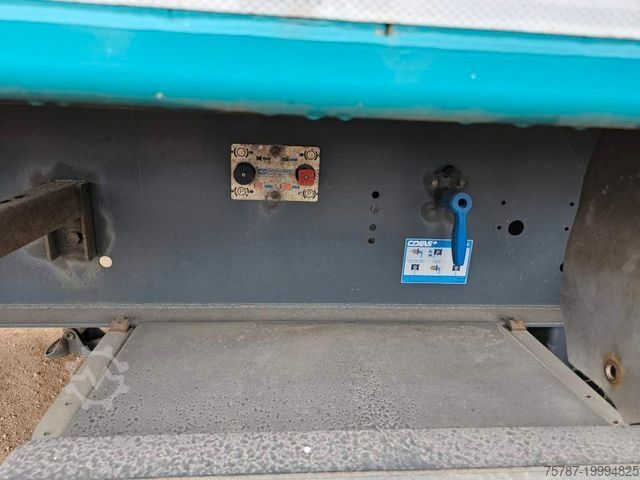 Kiper poluprikolica REISCH 50 cbm, Pendelklappe, Lift, Lastmanometer, BPW