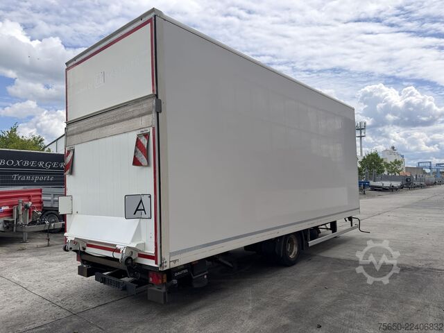Trailer boks Ackermann Z-KA-F10.5/7,6  1 Achs Kofferanhänger mit Ladebordwand 10,5 t GG