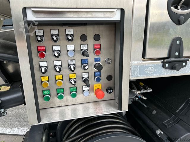 Vakuuma autocisterna MERCEDES-BENZ Arocs 2546 6x2 / KROLL ADR-Kombi Simultan
