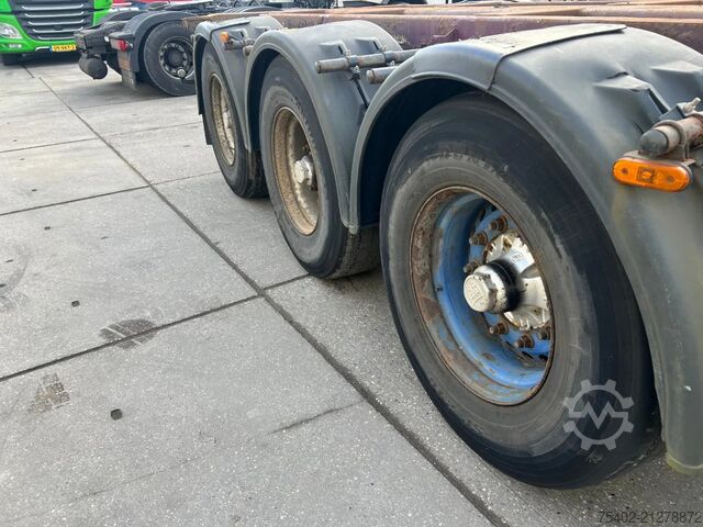 Transport av containere Pacton / TXC343 / 2X Extendable / 45FT / 2x Lift Axle