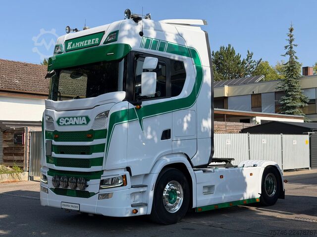 Standaard-SZM Scania S540 Vollluft*Intarder*Leder*E6D*TOPZUSTAND!
