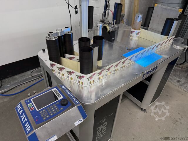 Inspektion Table-Top Rewinder ROSAS UK 250 - Mod. Gepard 500