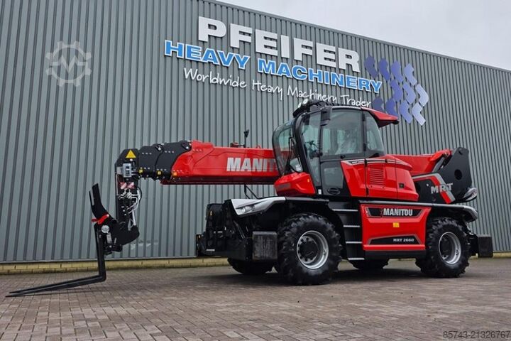 Manitou MRT2660 360 160Y ST5 S1 Valid inspection, *Guarant