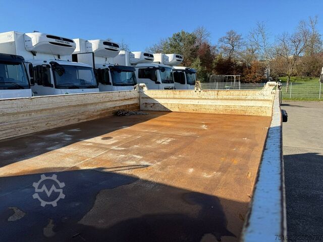 Kombi s prekucnikom MERCEDES-BENZ ATEGO 816 Kipper 3-Seiten*KRAN HIAB X 078*2xAHK