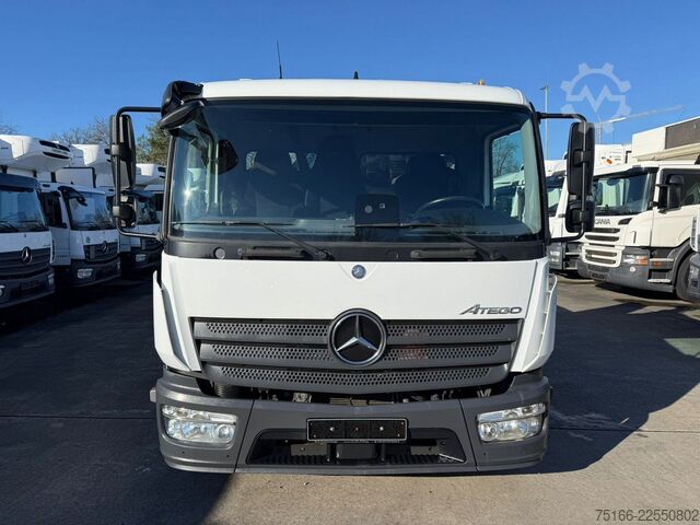 Furgón volquete MERCEDES-BENZ ATEGO 816 Kipper 3-Seiten*KRAN HIAB X 078*2xAHK