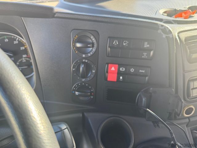 Trijų pusių savivartis furgonas MERCEDES-BENZ Atego 818 K Kran Atlas Funk Standheizung 2xAHK