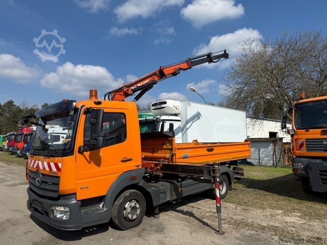 Inny MERCEDES-BENZ Atego 818 K Atlas Kran Funk 2 x AHK Standheizung