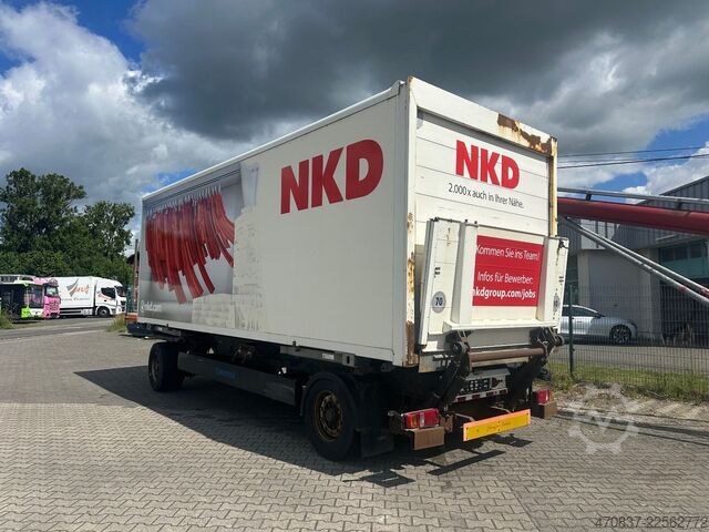 Swap chassis trailer KRONE AZ / inkl Koffer / LBW