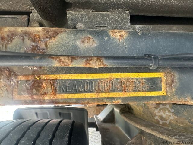 Swap chassis trailer KRONE AZ / inkl Koffer / LBW