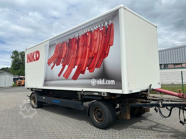 Swap chassis trailer KRONE AZ / inkl Koffer