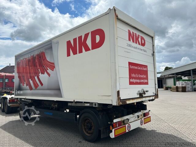 Swap chassis trailer KRONE AZ / inkl Koffer
