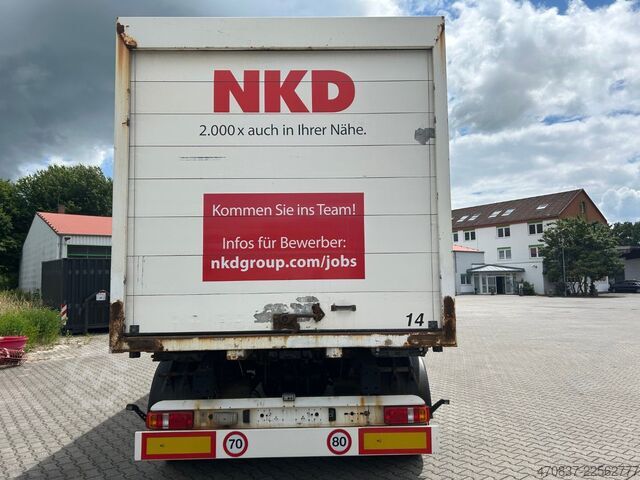 Swap chassis trailer KRONE AZ / inkl Koffer