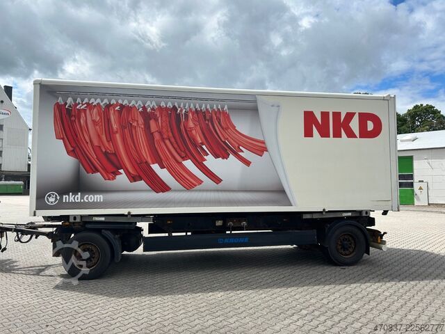 Swap chassis trailer KRONE AZ / inkl Koffer