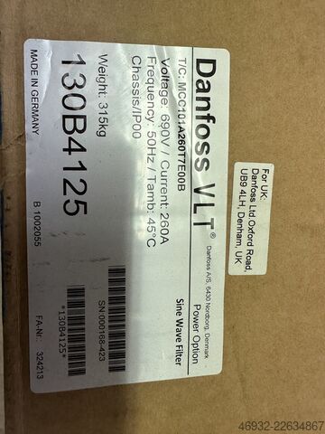 Penuras sinus DABNFOSS VLT MCC 101