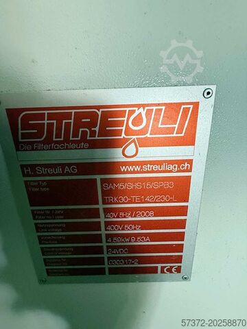 Unidad de filtrado Streuli/RRuma/Hyfra SAM5/SHS15/SPB3