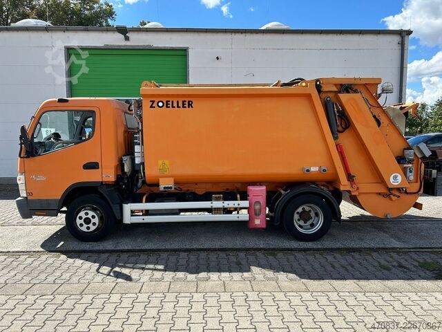 ごみ収集車 MITSUBISHI FE Cante 7C18 / Zöller Micro XL 7 + Schüttung