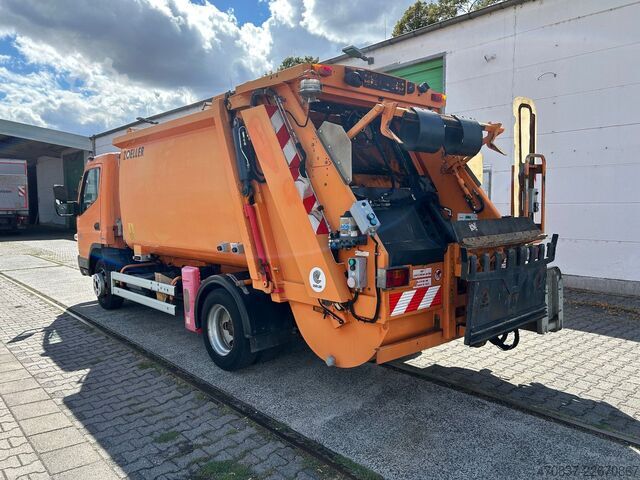 ごみ収集車 MITSUBISHI FE Cante 7C18 / Zöller Micro XL 7 + Schüttung
