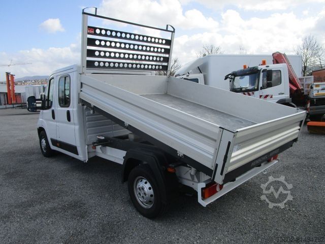 Tippbil skåpbil OPEL Movano 140PS*DOKA+3-Seiten Kipper+DOKA+KLIMA*