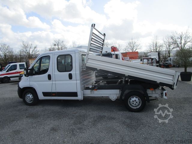 Tippbil skåpbil OPEL Movano 140PS*DOKA+3-Seiten Kipper+DOKA+KLIMA*