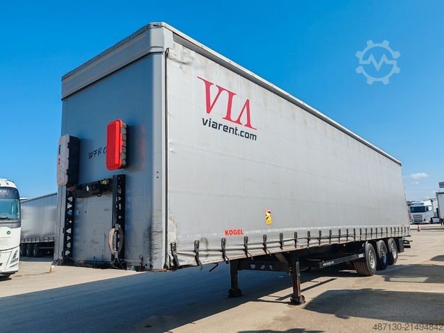 Otvorený náves s plachtou KÖGEL S24-1 mega