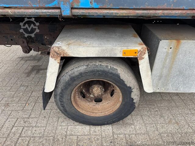 Tipper with crane Mercedes-Benz 709D **709D-TIPPER+CRANE-BELGIAN TRUCK**