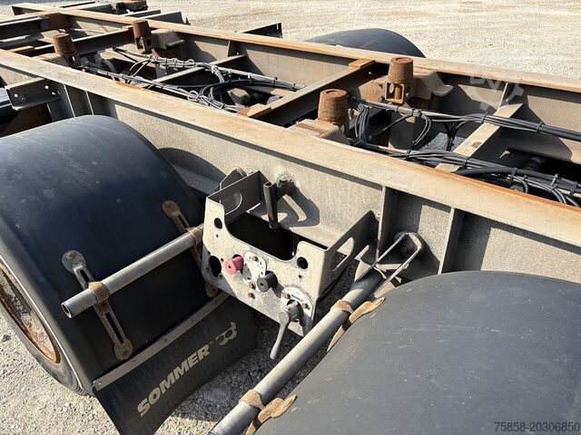 Trailer swap chassis SOMMER Jumbo Multiwechsler alle Höhen Verzinkt