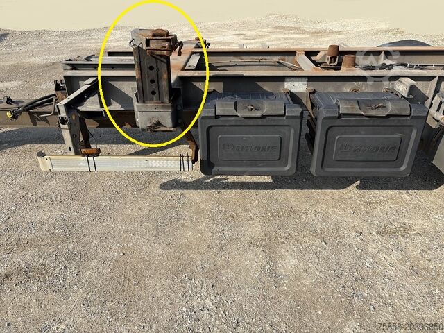 Trailer swap chassis SOMMER Jumbo Multiwechsler alle Höhen Verzinkt