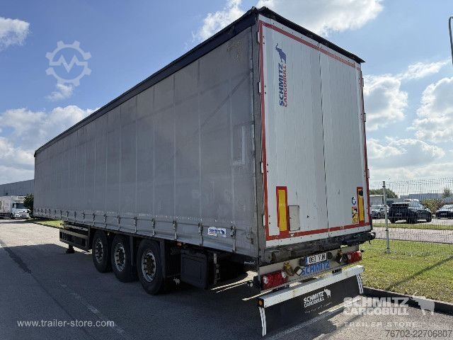 Open semitrailer with tarp Schmitz Cargobull Curtainsider Standard