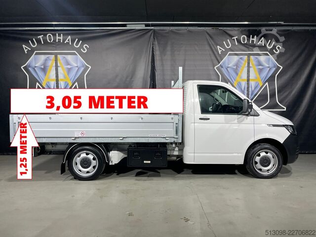Самосвал-фургон VW T6.1 2.0 TDI 3X SEITENKIPPER DSG SHZ AHK 1.HAND