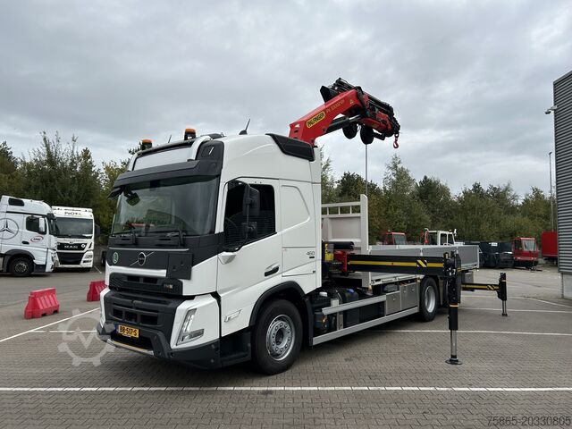 Φορτηγό γερανού Volvo FMX 460 Globetrotter / Palfinger Kraan / Te Huu...