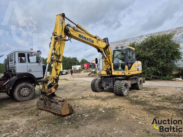 Escavadora de rodas Komatsu PW160-7