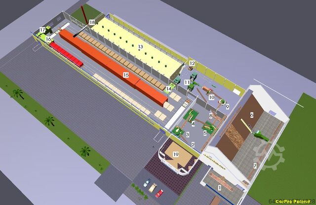 Línea de producción de ladrillos y bloques de arcilla Morando 100-500 ton/day
