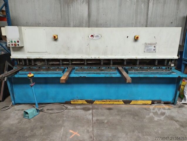 Hydrauliska giljotinsaxar ALLMAC industries 8 X 3200 MM